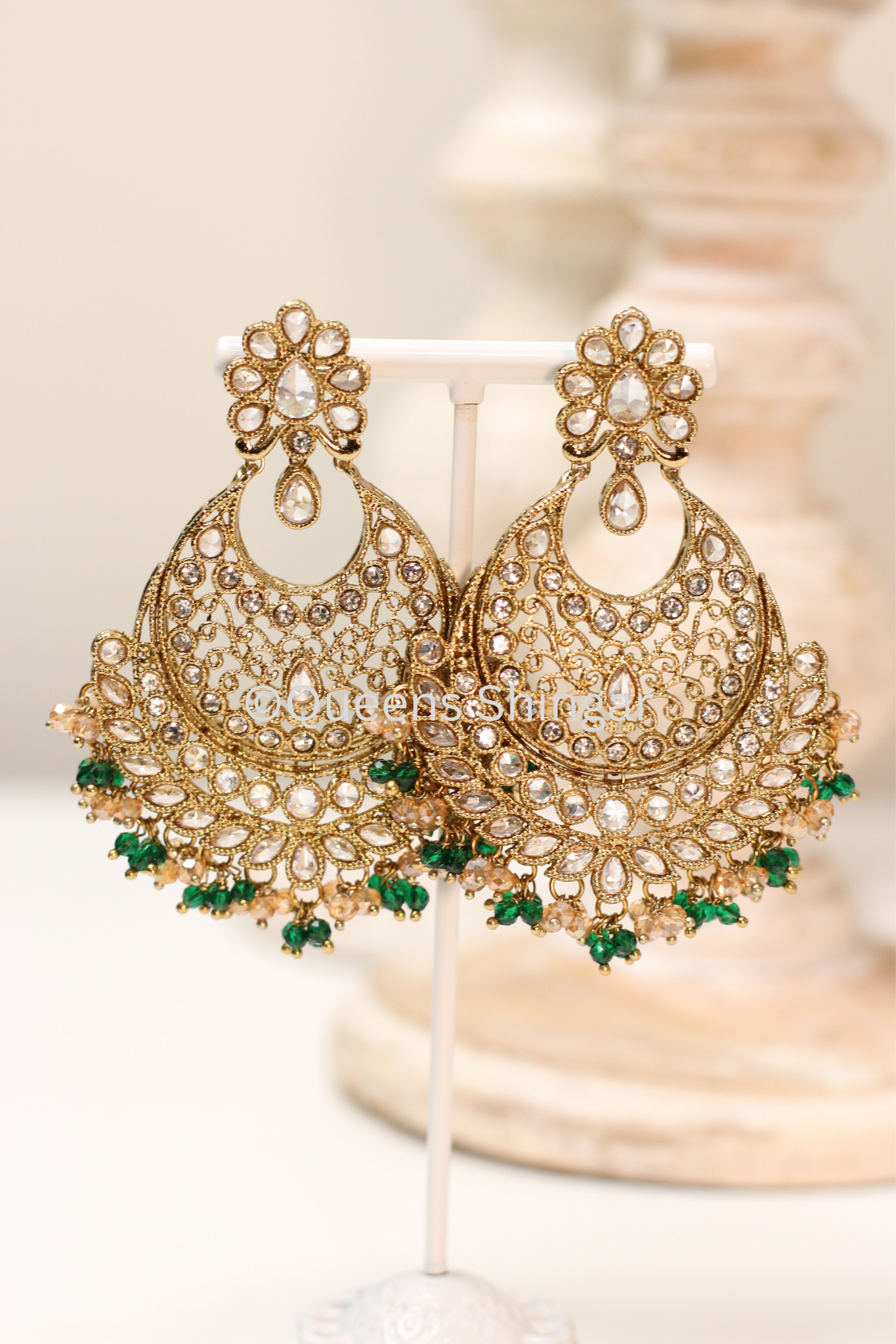 Ziva || Earrings and Tikka