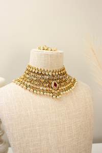 Hania || Bridal Kundan Set