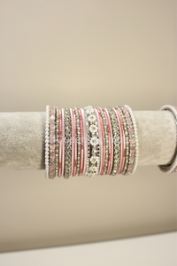 Frosted Pink || Bangle Set