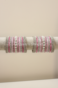 Pink Mirage || Bangle Set
