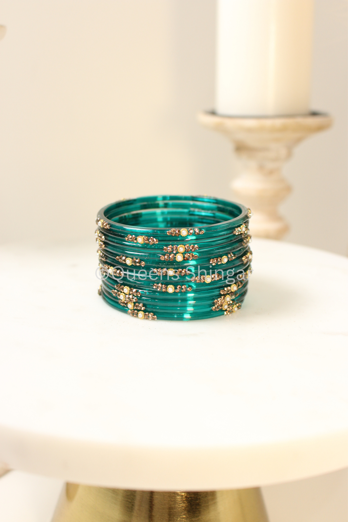 Sajna || Glass Bangle Box