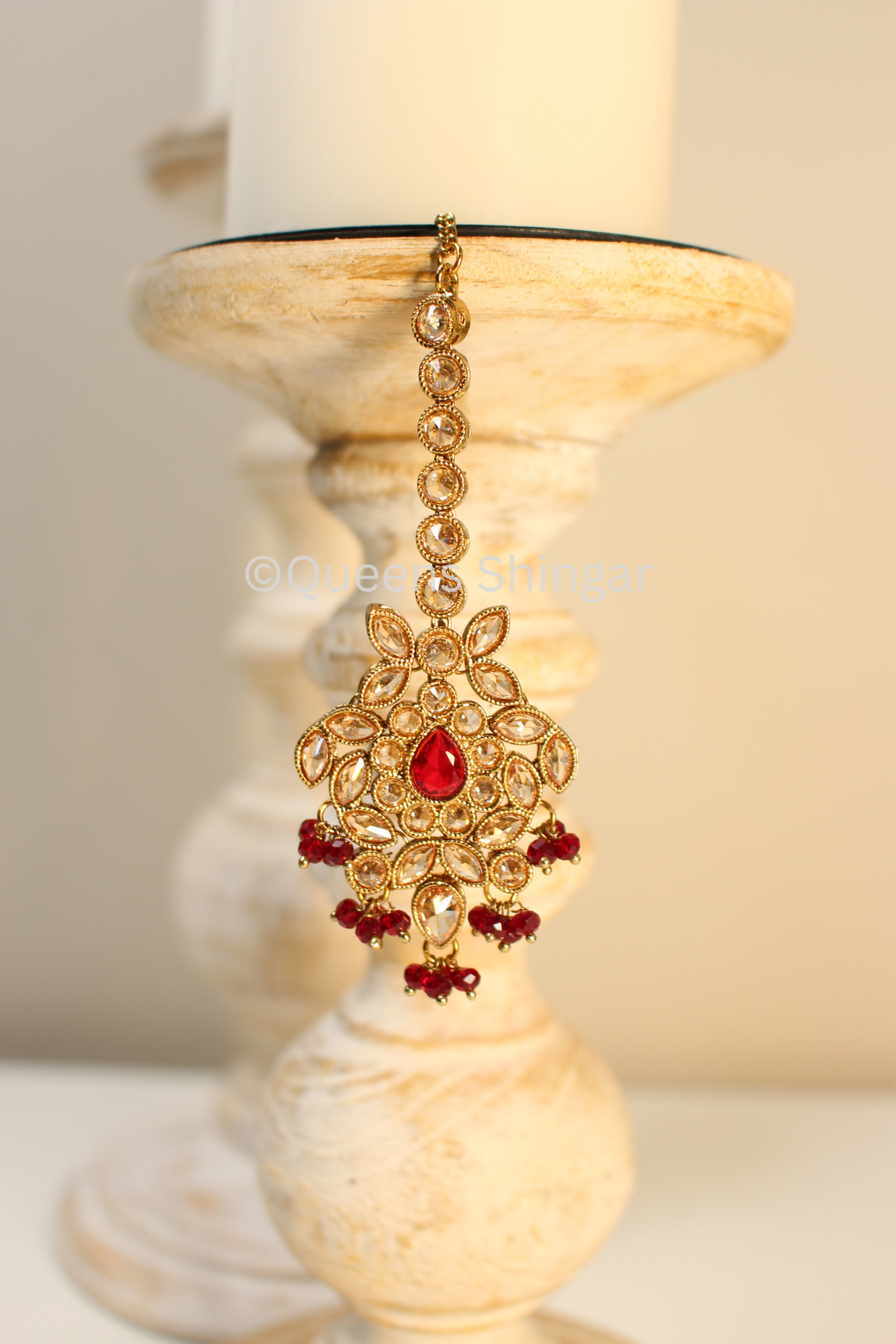 Anvi || Earrings and Tikka