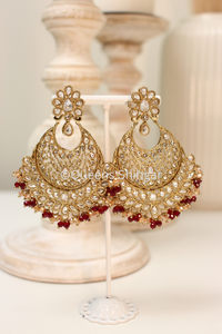 Ziva || Earrings and Tikka