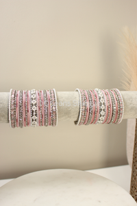 Frosted Pink || Bangle Set