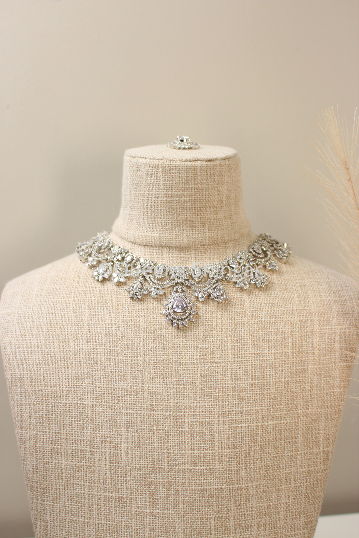 Maheer || American Diamond Set