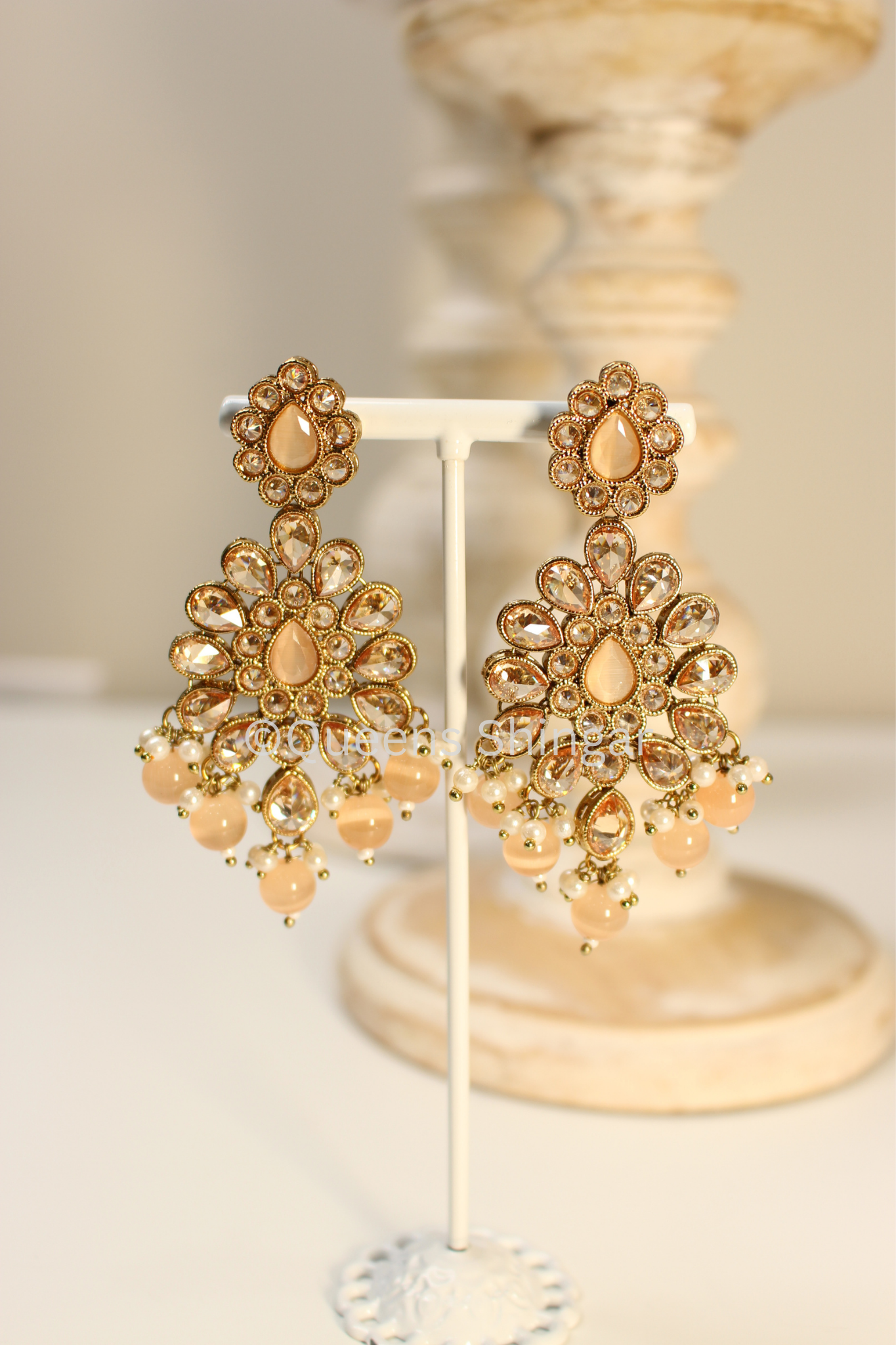 Vama || Earrings and Tikka