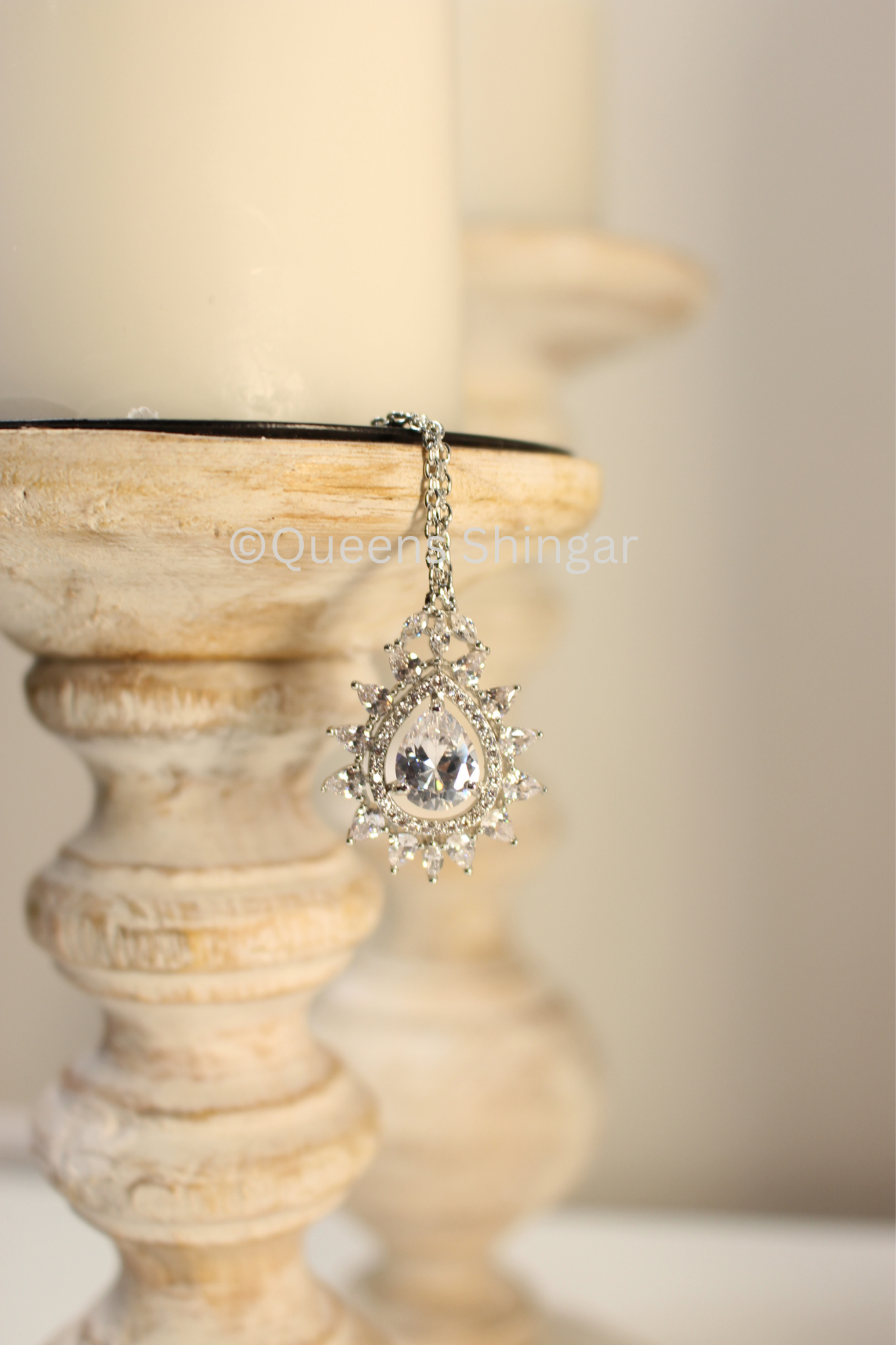 Maheer || American Diamond Set