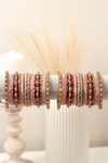 Crimson Blush || Bangle Set