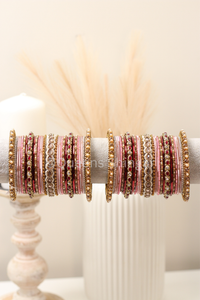 Crimson Blush || Bangle Set