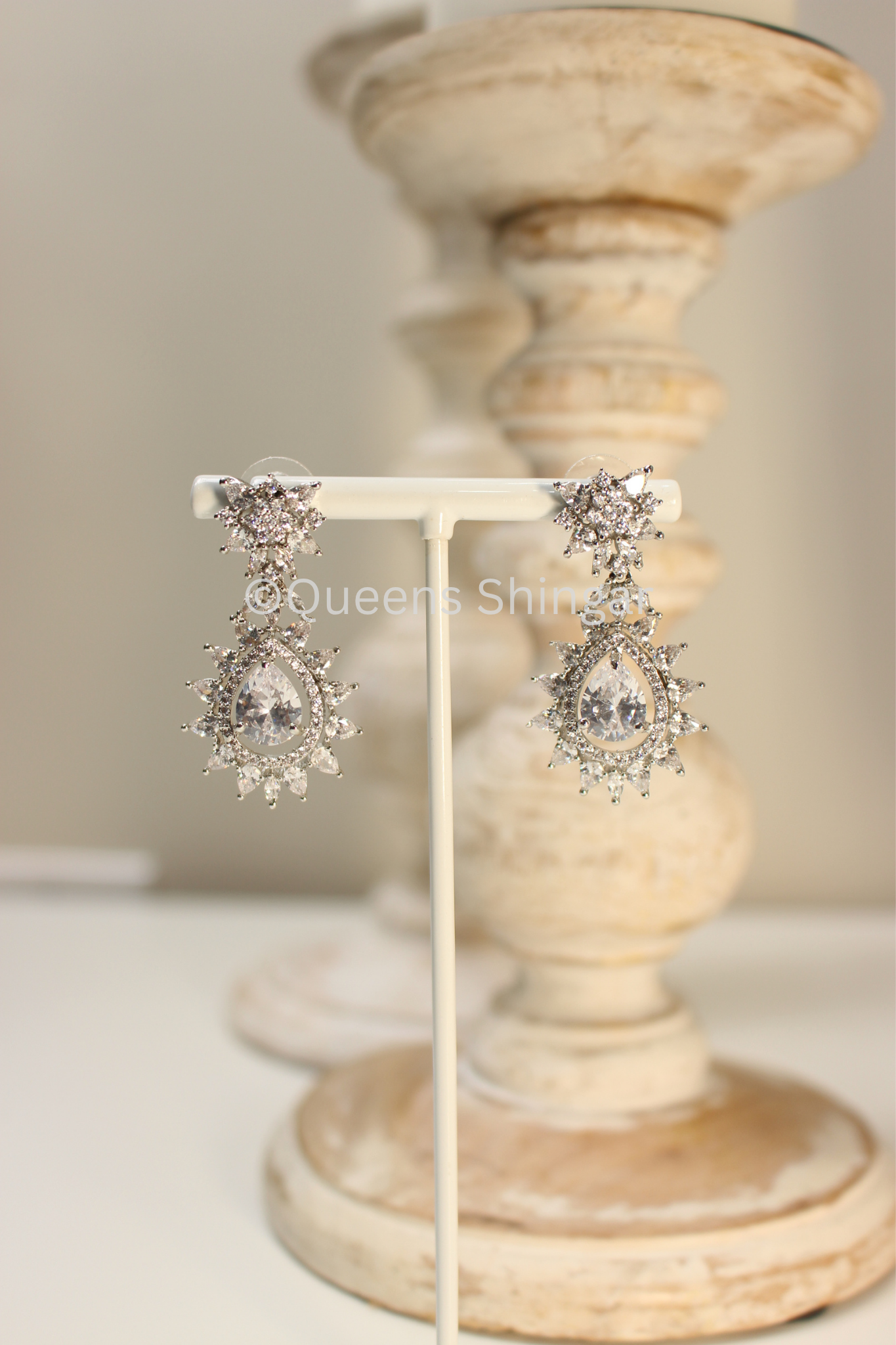 Maheer || American Diamond Set