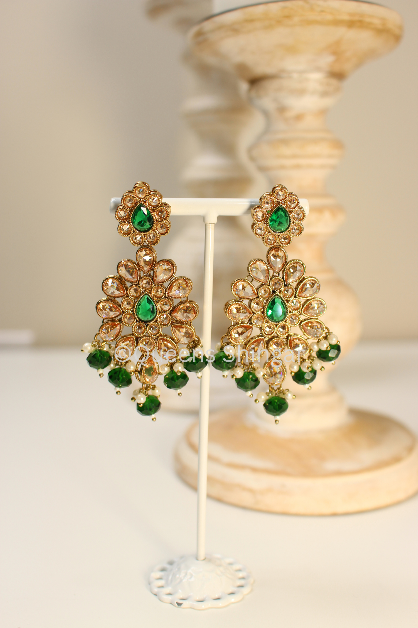 Vama || Earrings and Tikka