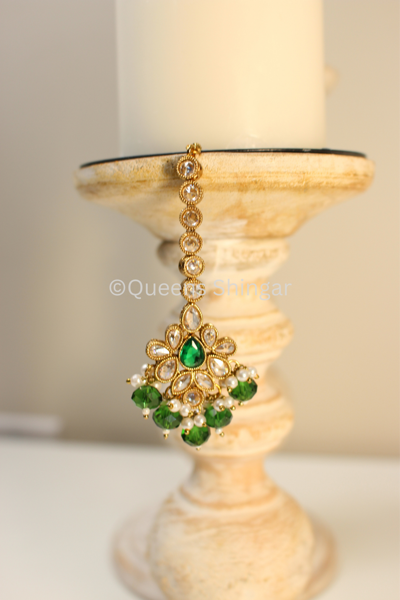 Eden || Earrings and Tikka
