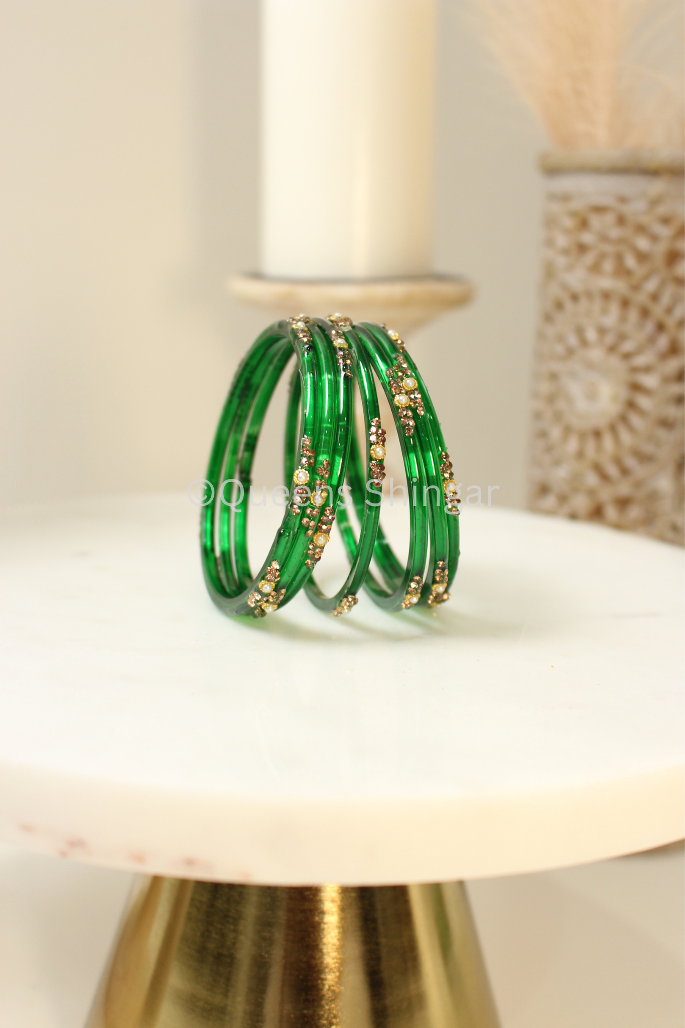 Sajna || Glass Bangle Box