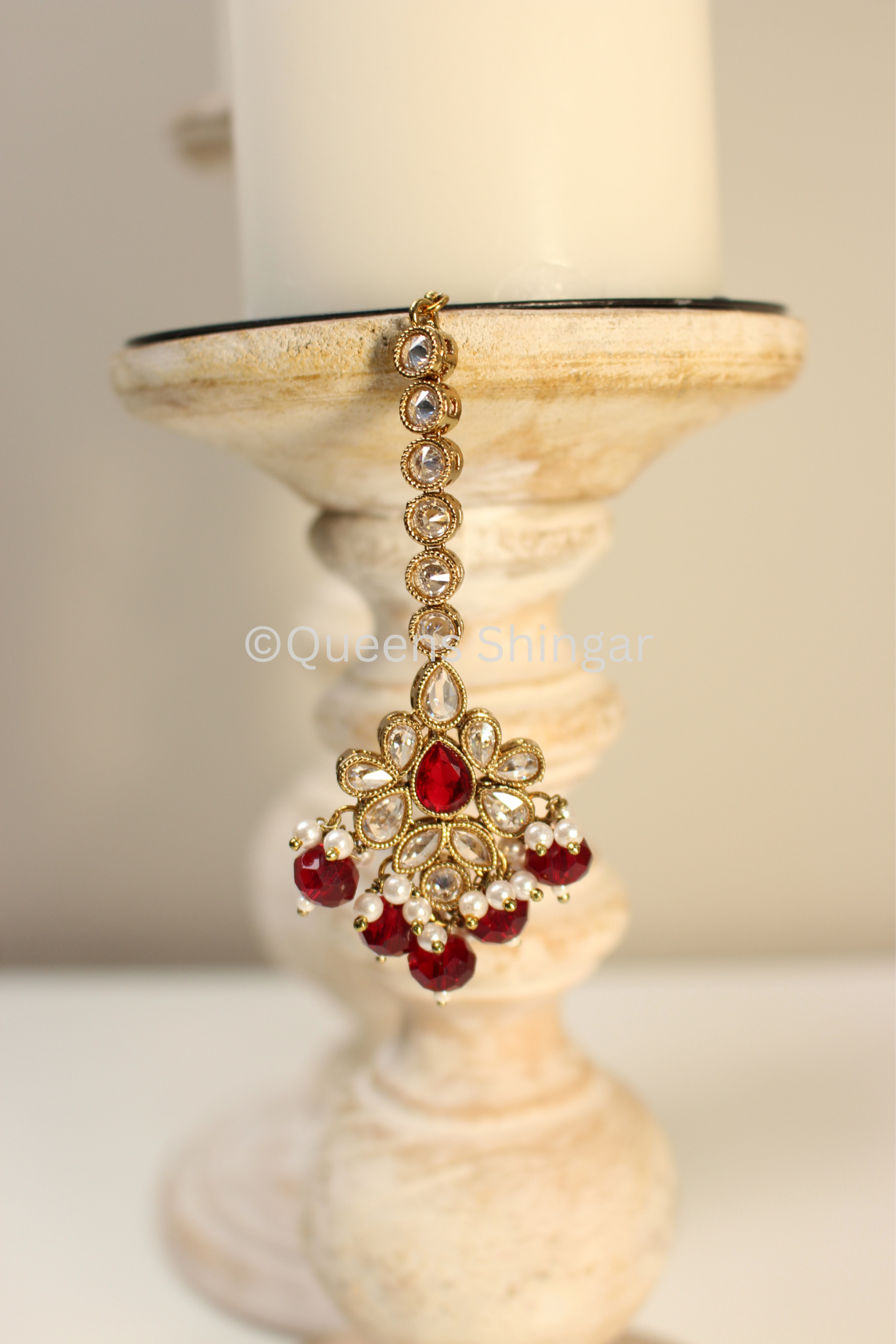 Eden || Earrings and Tikka