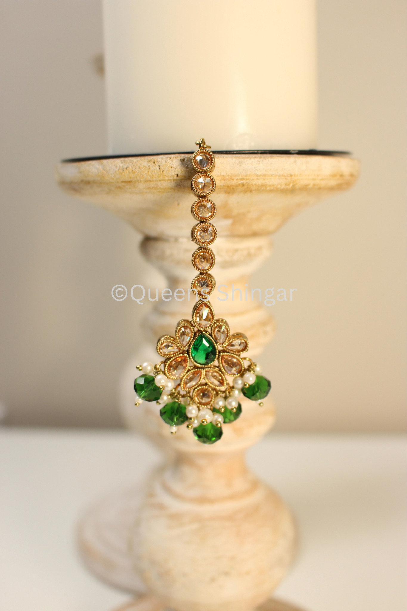 Eden || Earrings and Tikka