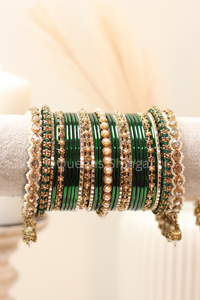 Green Serenity || Bangle Set