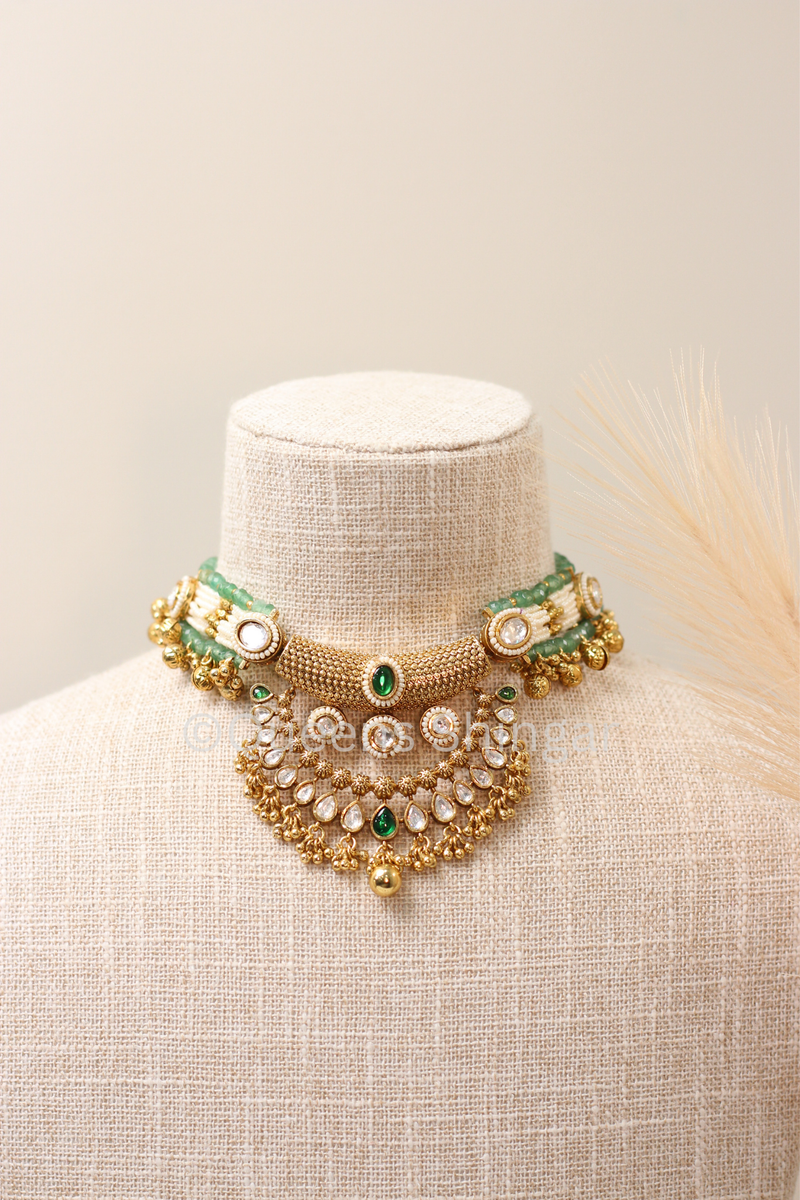 Nisha || Kundan Set