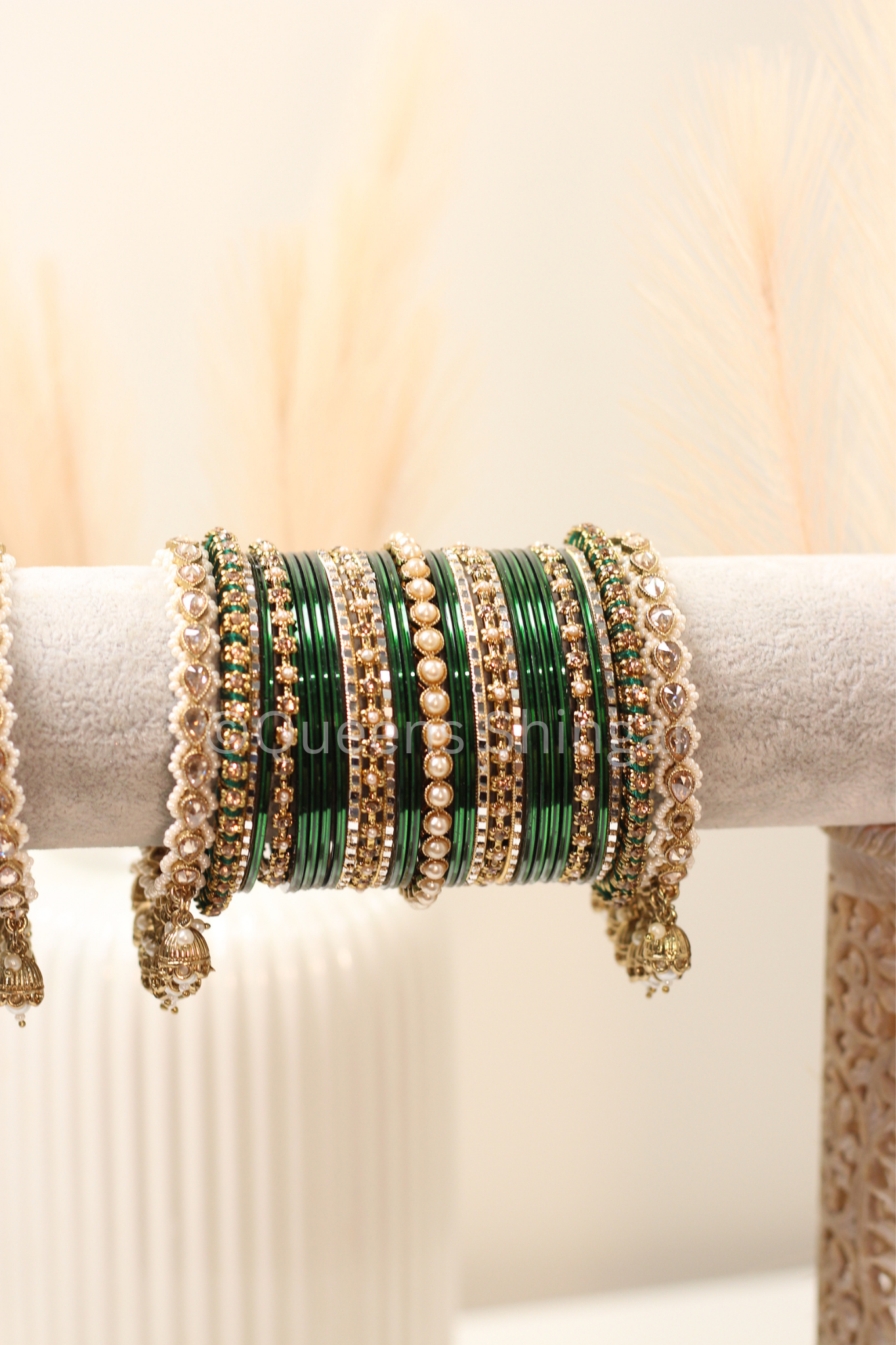 Green Serenity || Bangle Set