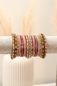 Blush Ruby || Bangle Set