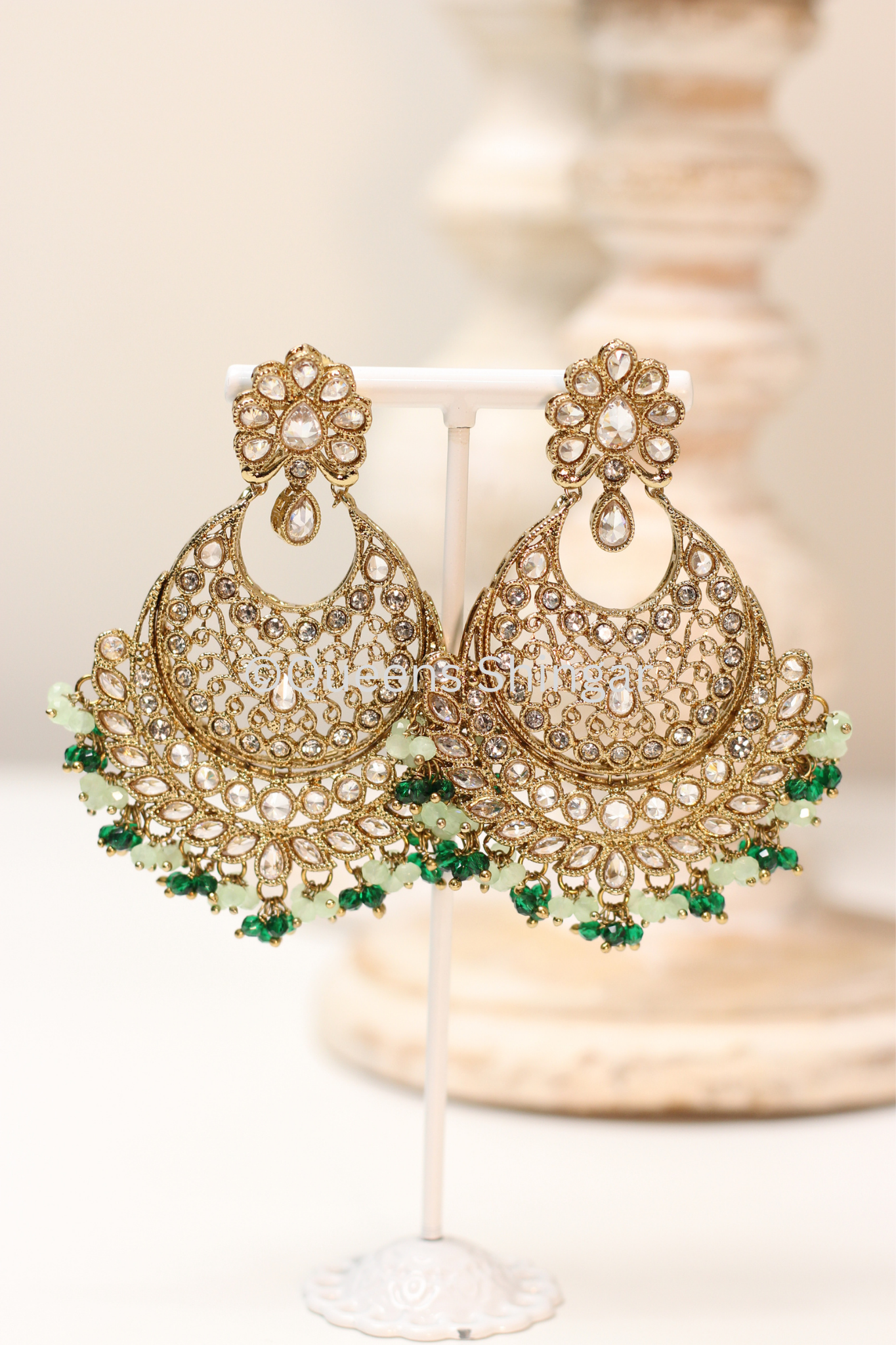 Ziva || Earrings and Tikka
