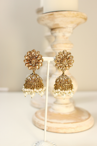 Jannat w/ Jhumkis || Earrings and Tikka