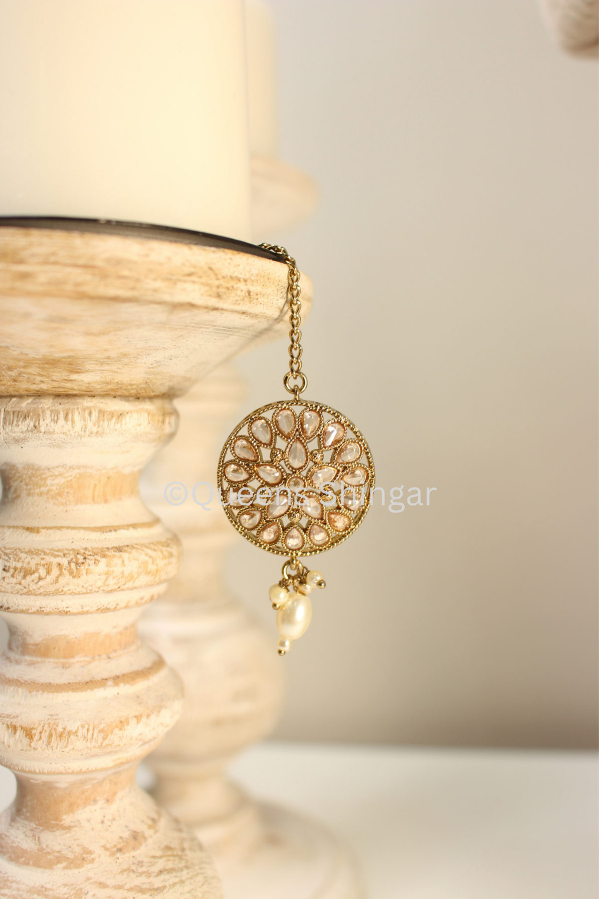 Naza || Earrings and Tikka