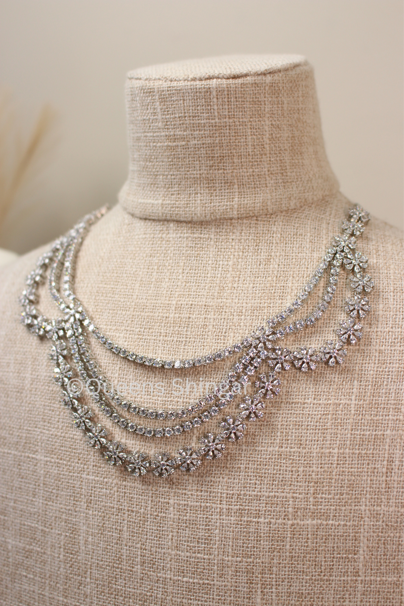 Raisa || American Diamond Set