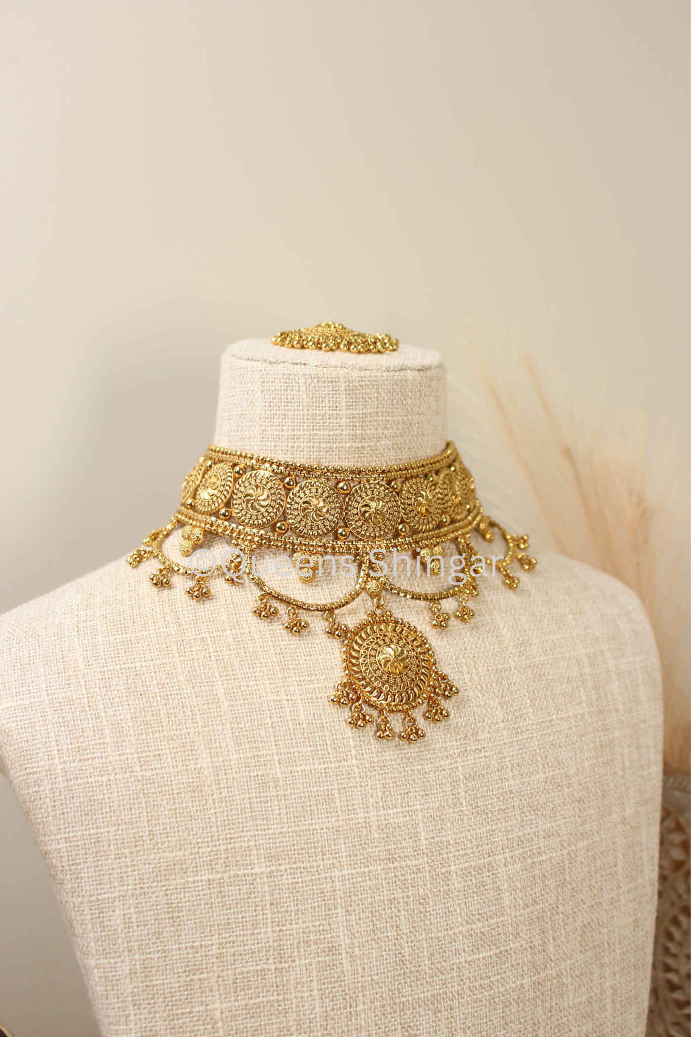 Anam || Gold Plated Set