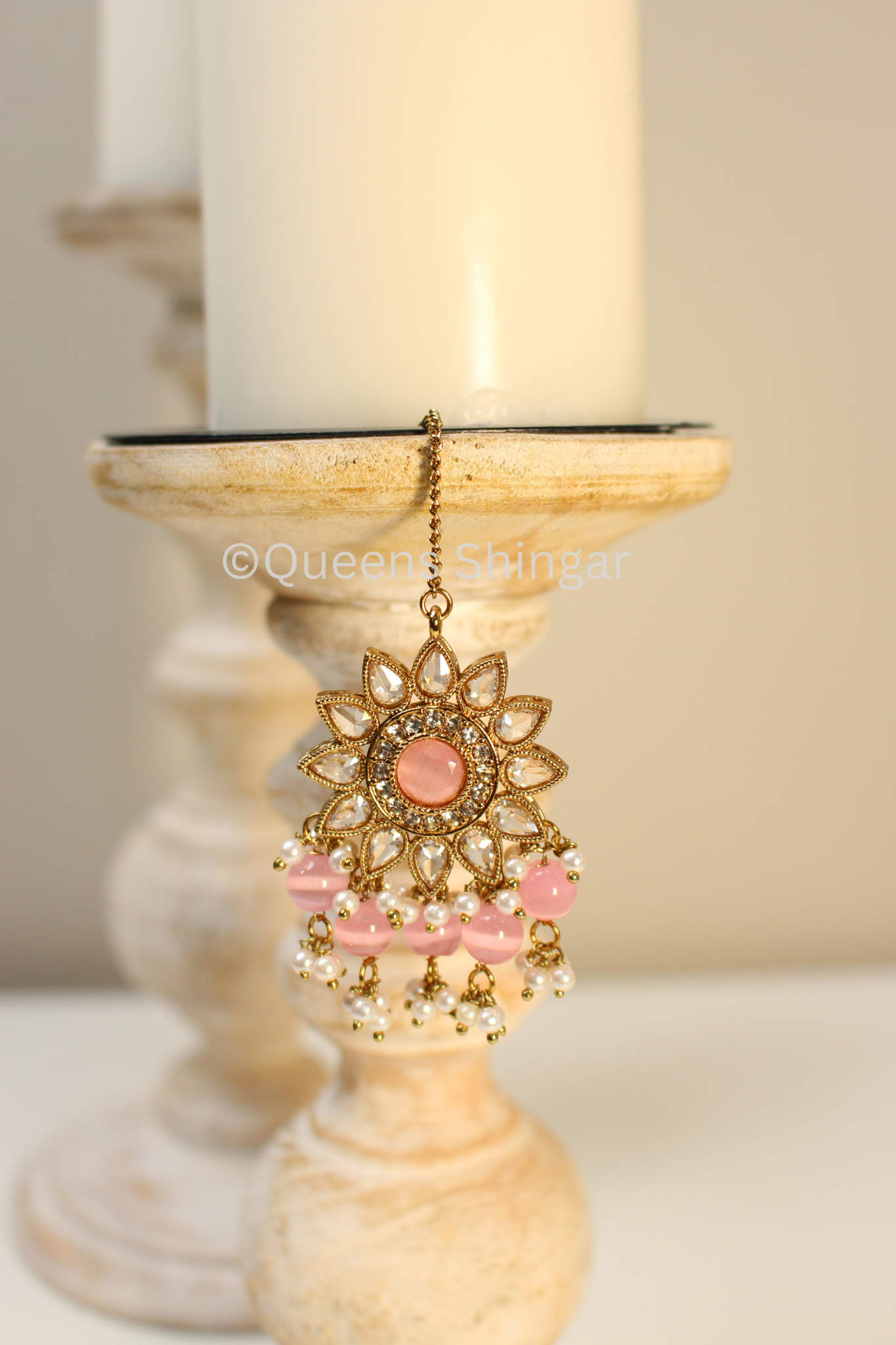 Taro || Earrings and Tikka