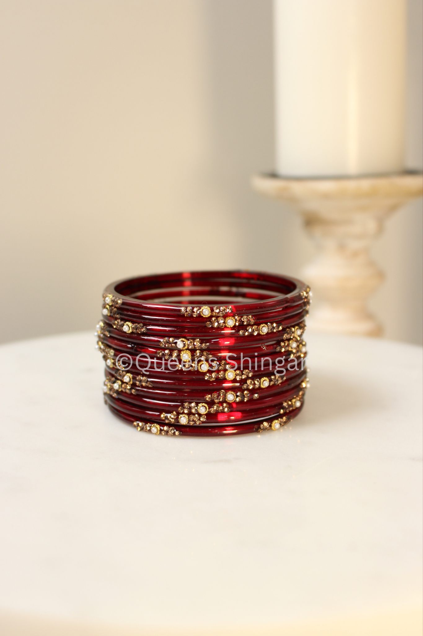 Sajna || Glass Bangle Box