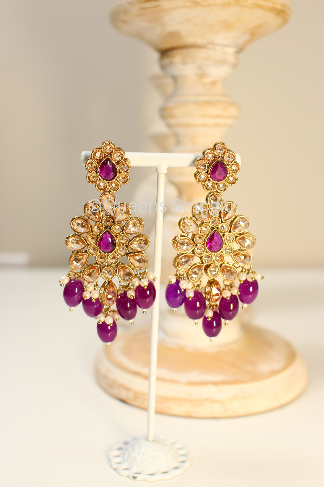 Vama || Earrings and Tikka