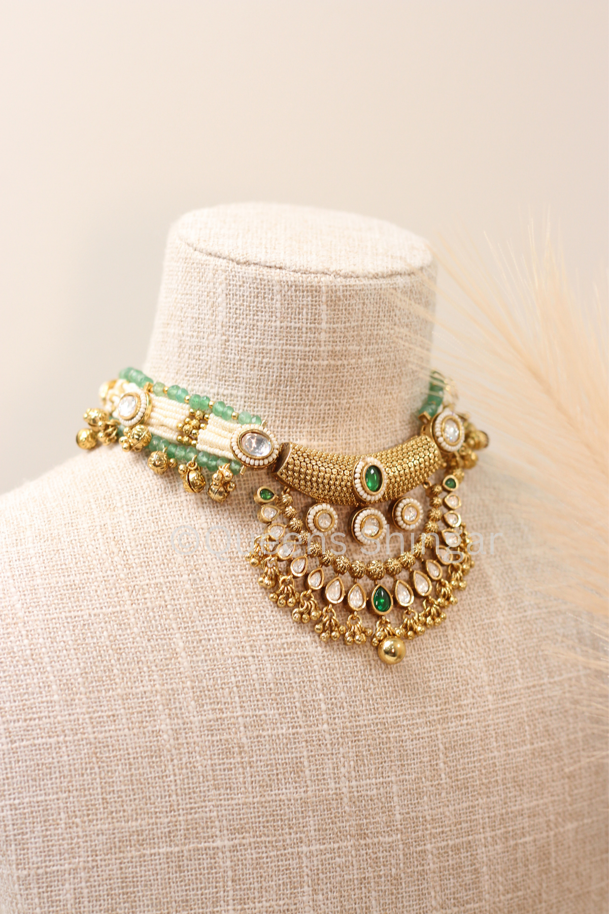 Nisha || Kundan Set