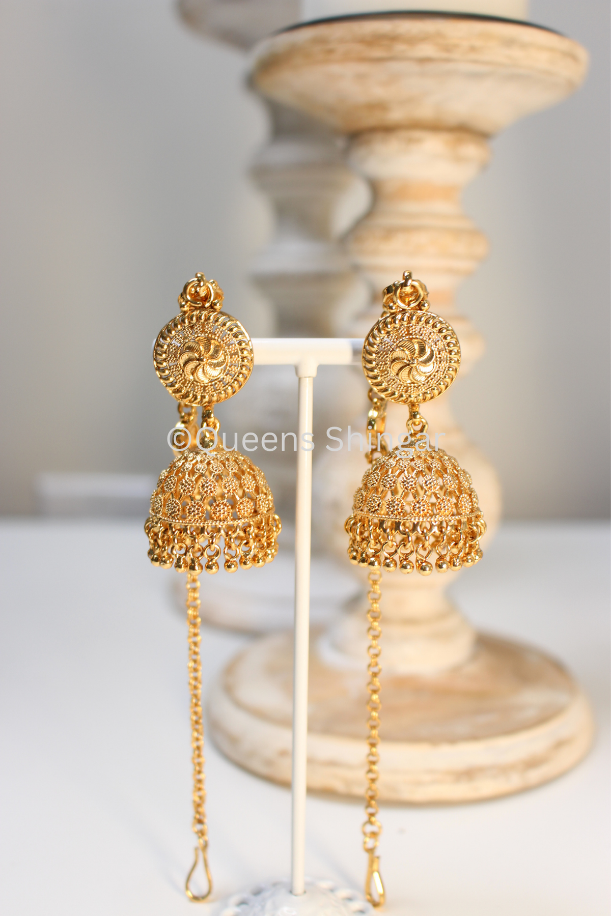 Chibo || Earrings and Tikka