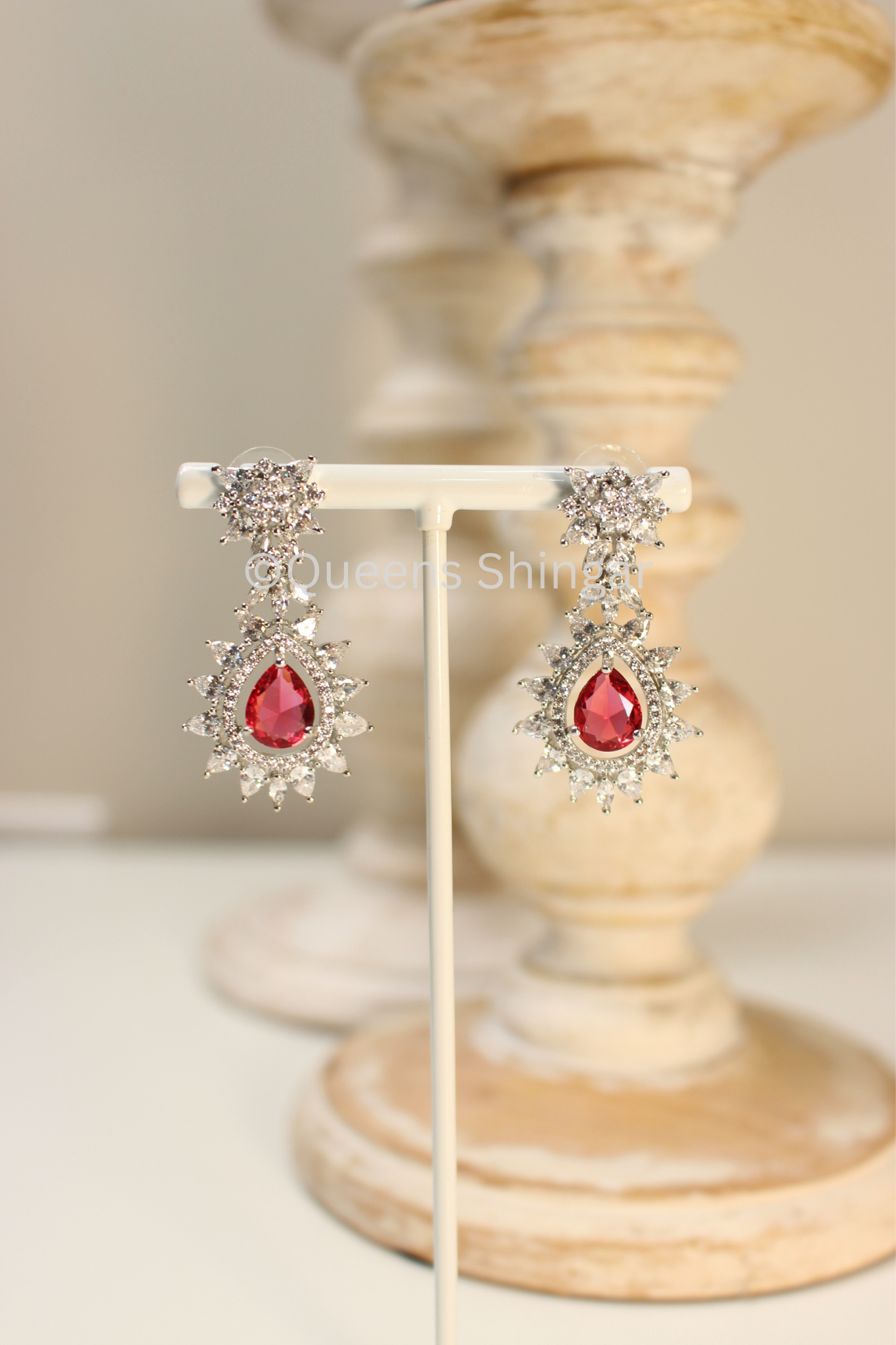 Maheer || American Diamond Set