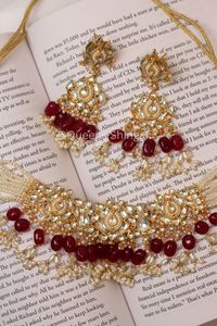 Mumtaz || Pachi Kundan Set