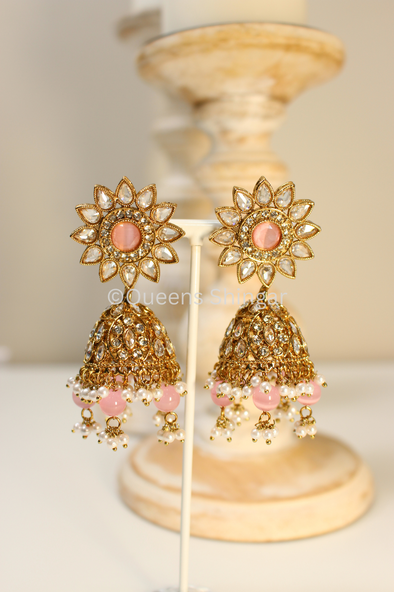 Taro || Earrings and Tikka