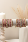 Blushing Pearl || Bangle Set