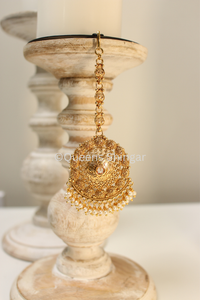 Bahaar || Earrings and Tikka