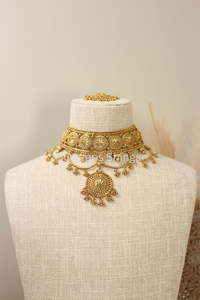Anam || Gold Plated Set