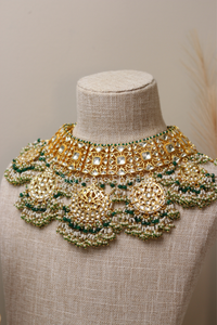 Samira || Pachi Kundan Set