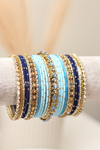 Azure Elegance || Bangle Set