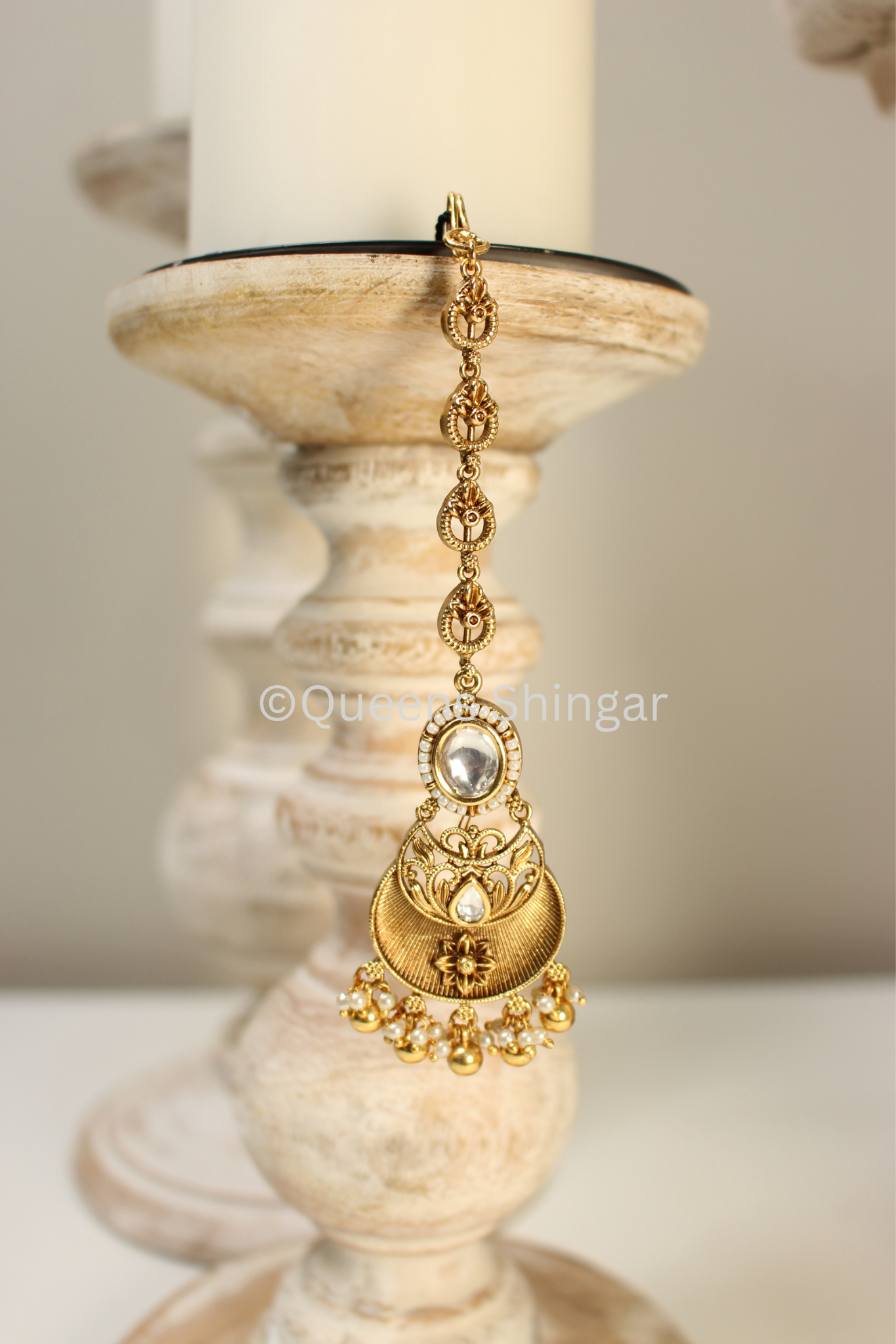 Elham || Bridal Kundan Set