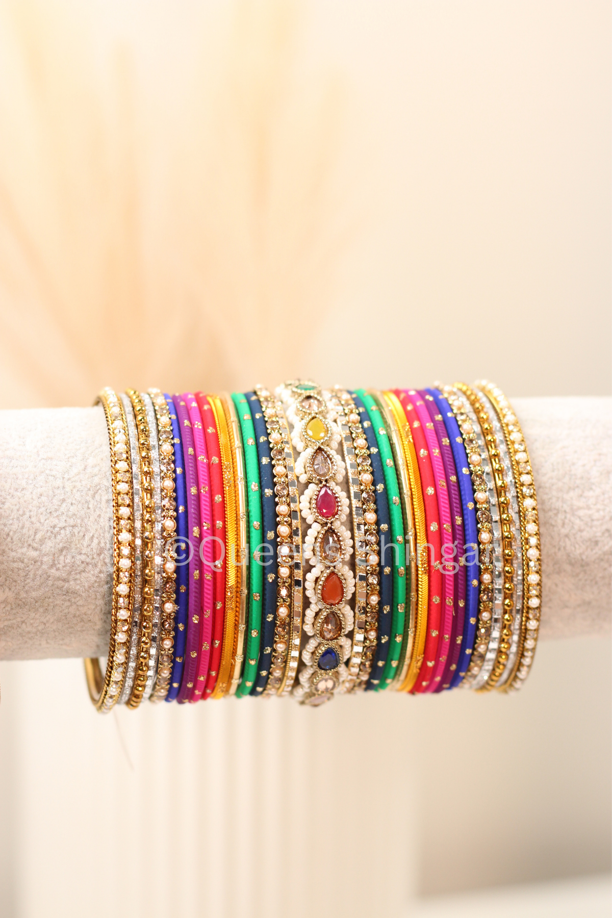 Multicolour Majesty  || Bangle Set