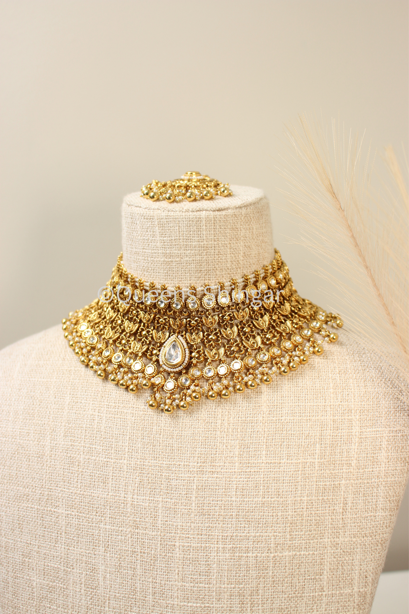 Hania || Bridal Kundan Set