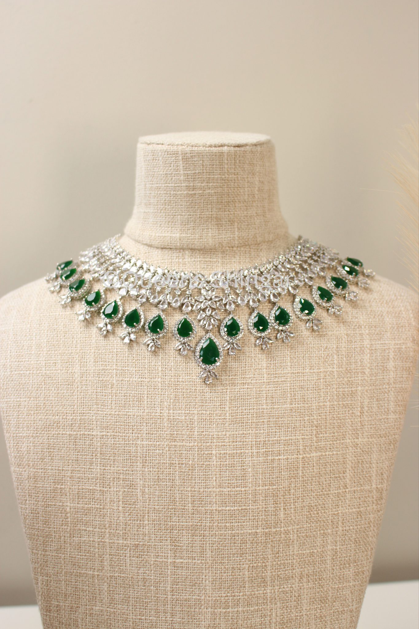 Tashi || American Diamond Set