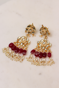 Mumtaz || Pachi Kundan Set