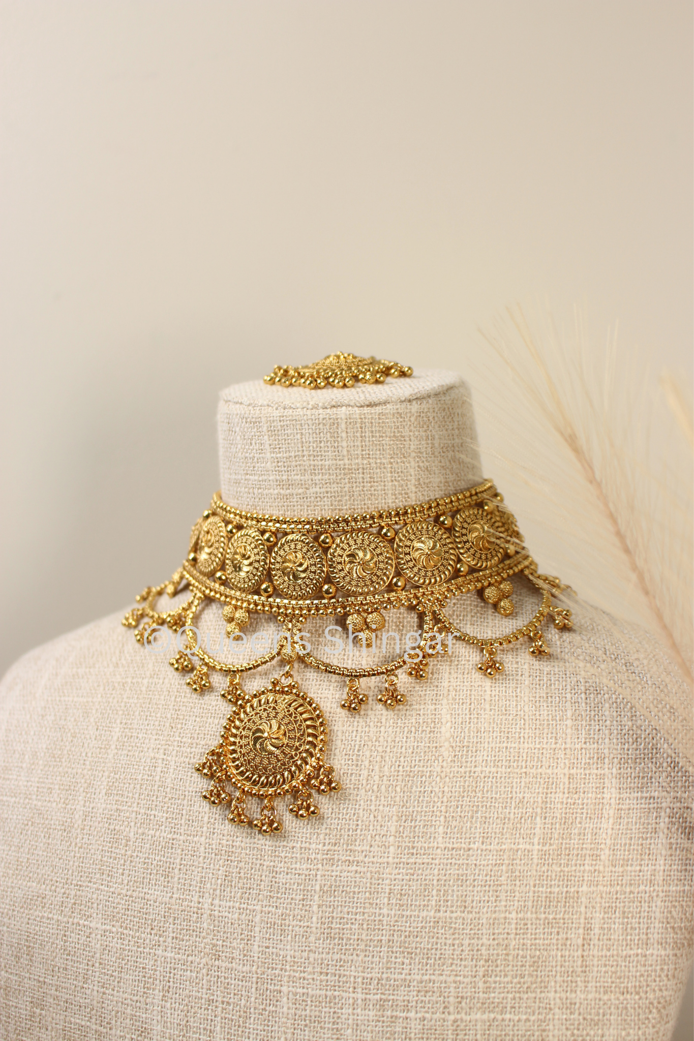 Anam || Gold Plated Set
