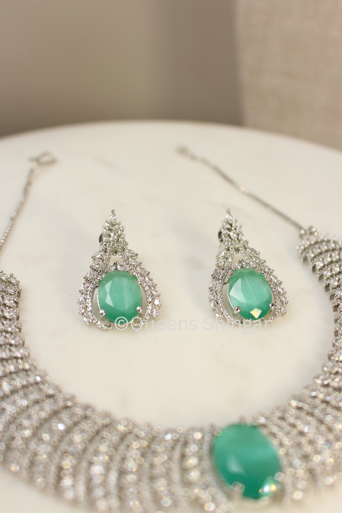 Saro || American Diamond Set