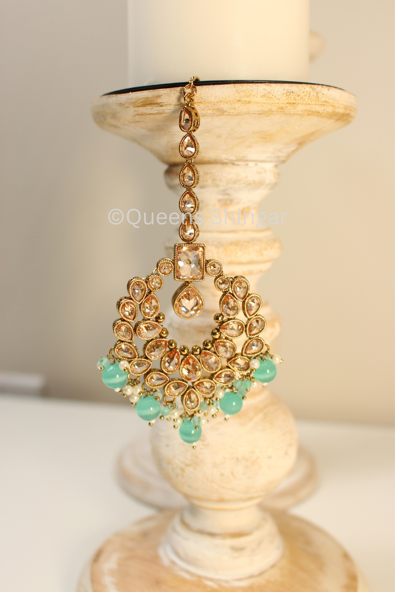 Isha || Earrings and Tikka