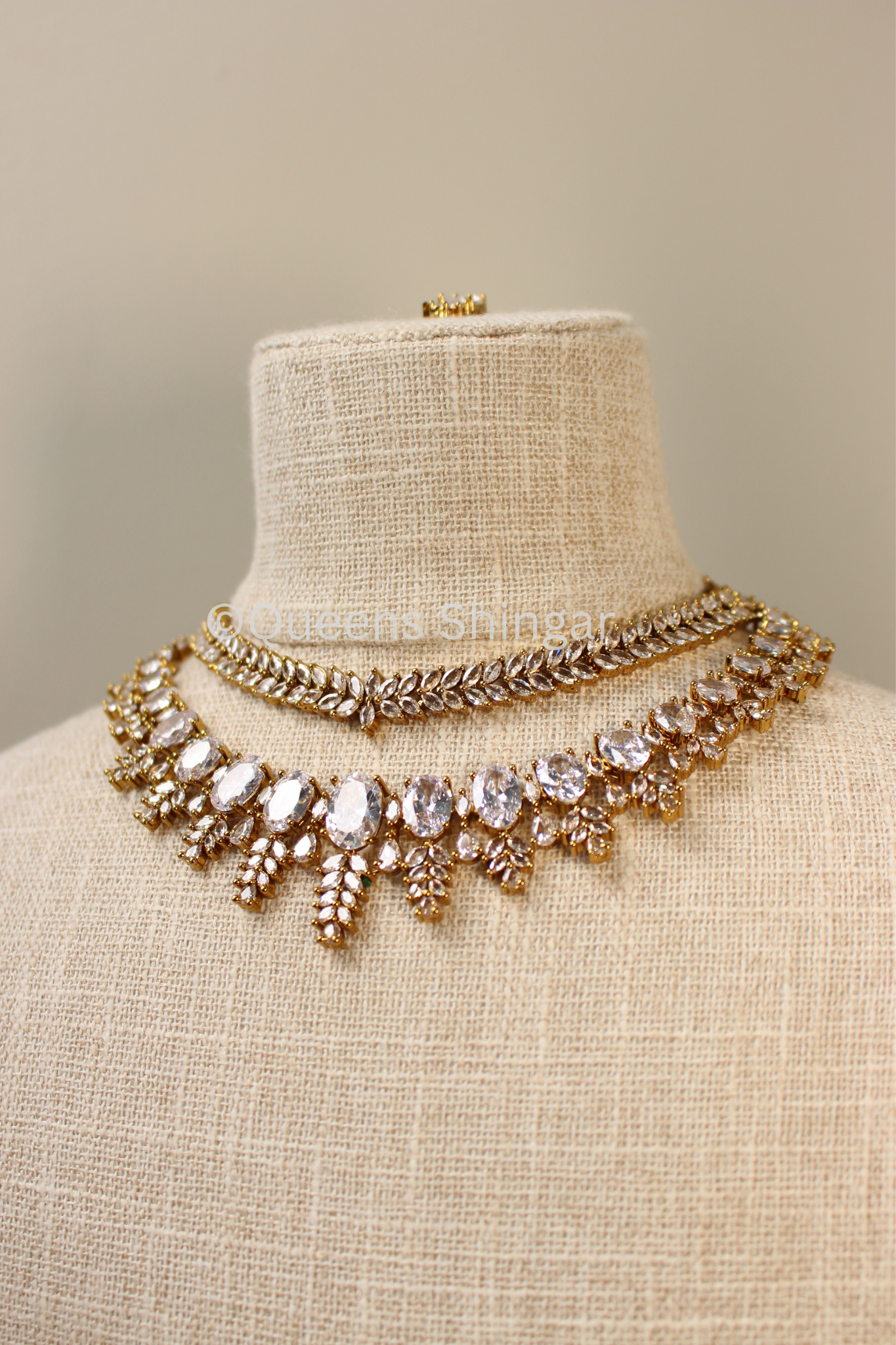 Najma || American Diamond Set